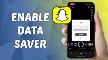 How to Enable Data Saver on Snapchat