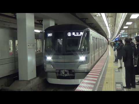 【車両点検の影響で代走】東京メトロ13000系13104F東武運用霞ヶ関行き入線～発車
