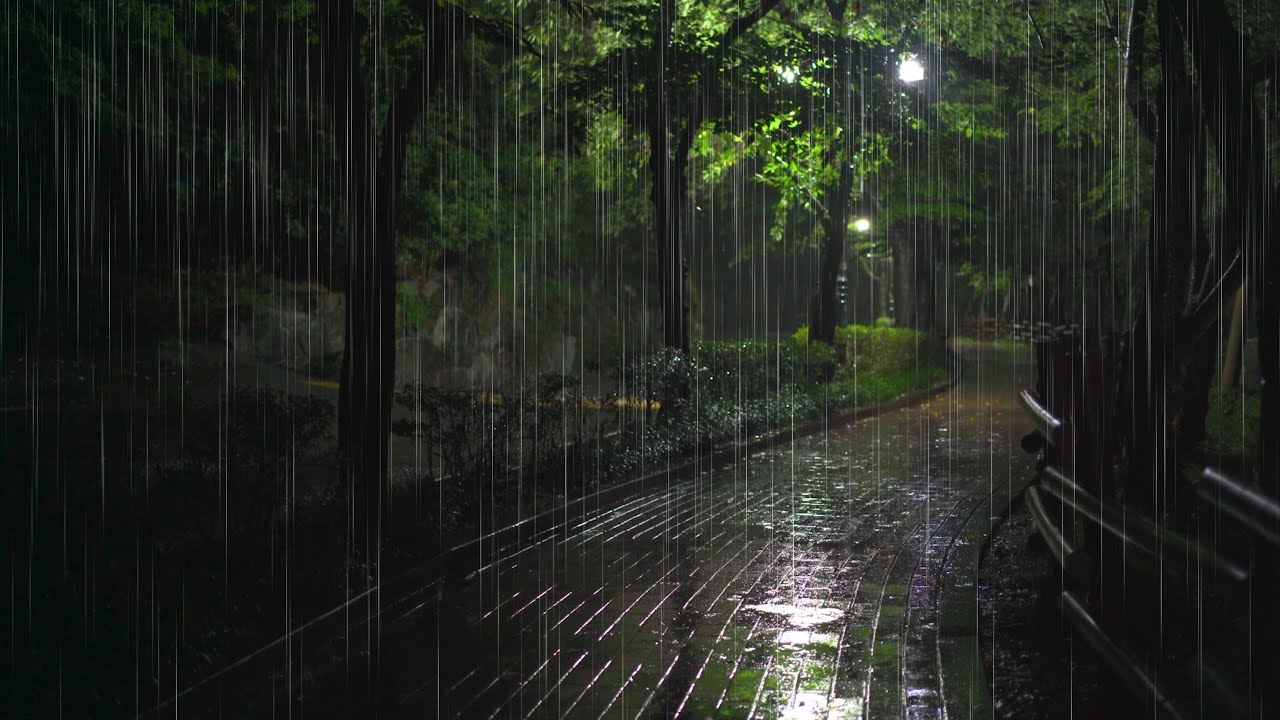 Уютный звук дождя│Расслабляющий│Успокаивающий│Мирный│Звуки дождя для сна