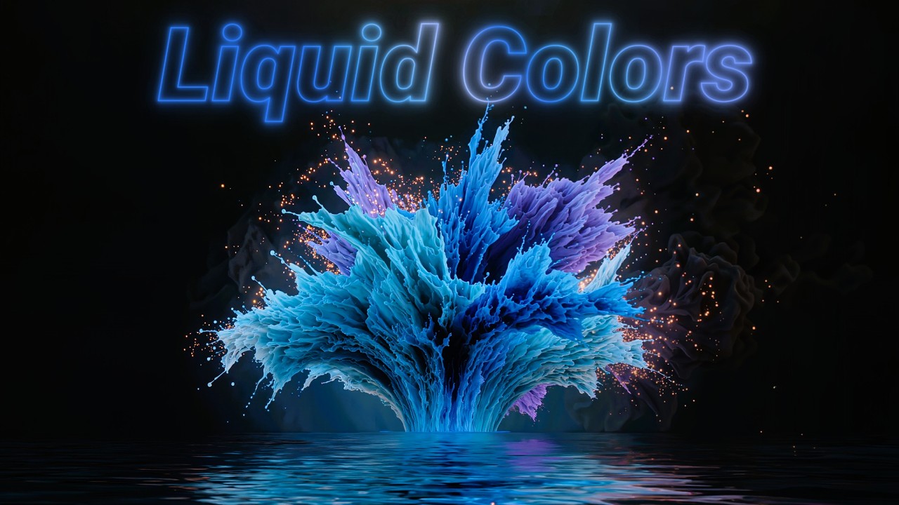 Liquid Colors — Melodic Deep House Instrumental 2026 | 4K Abstract Visuals