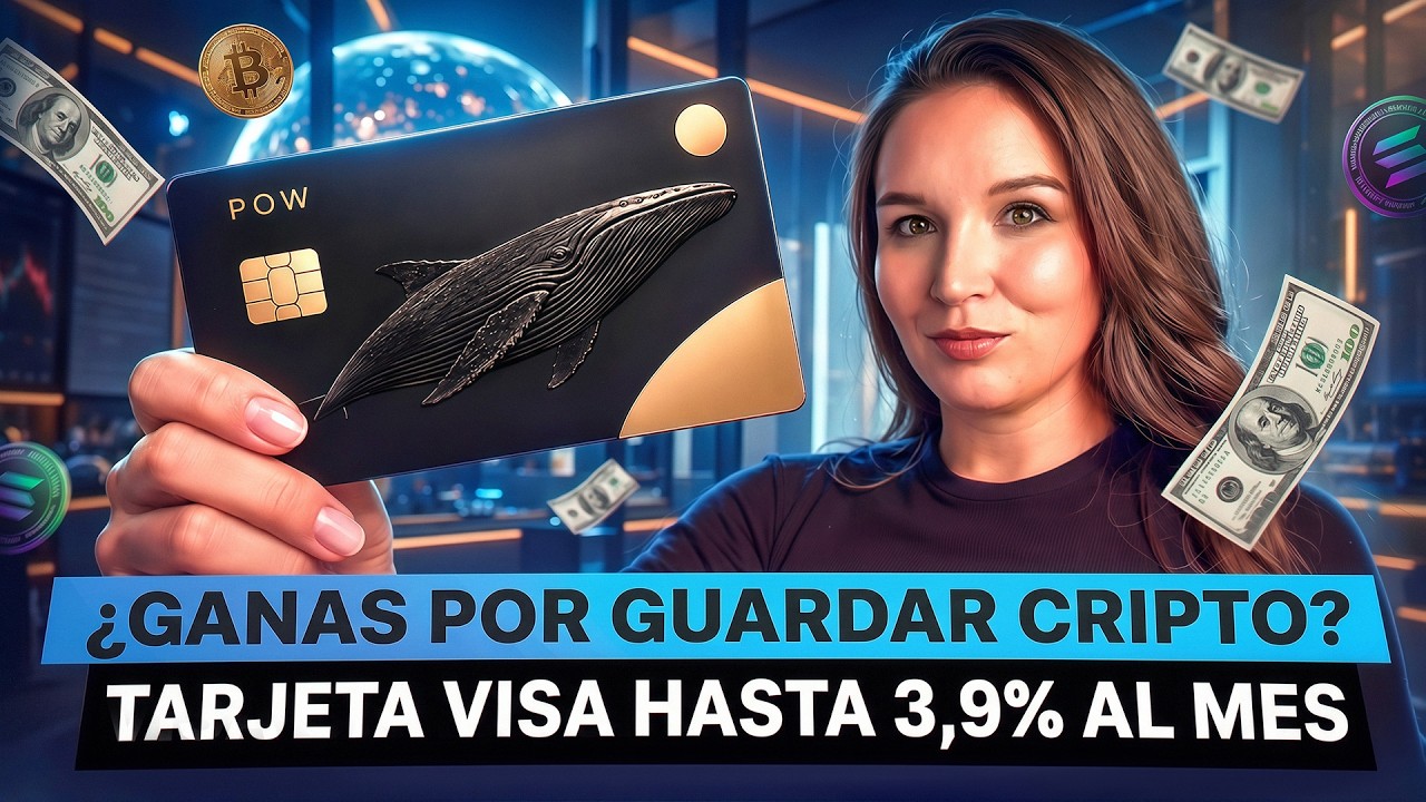 POW.MD reseña 2026: tarjeta cripto Visa y Mastercard sin KYC que paga una recompensa diaria por la cripto de tu billetera