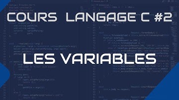 Cours langage C #2 - Les variables & Scanf