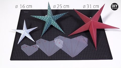 DIY by Panduro: Paper Star Stencil