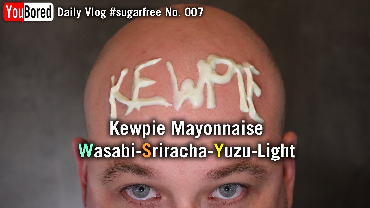 Kewpie mayonnaise 4 flavors review. Sugar free month daily vlog YouTube