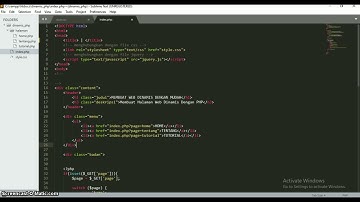 Membuat Web Dinamis Mudah dengan Menggunakan PHP dan MySql