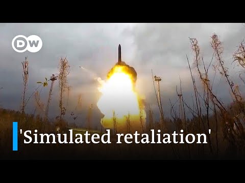 Russia stages 'massive nuclear strike' in annual drills | DW News