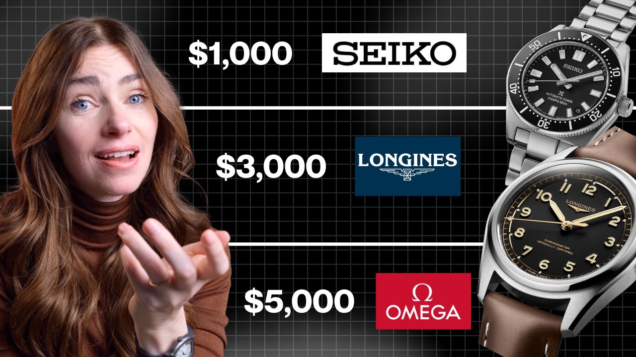 BEST Watches Under $1K, $3K & $5K – Best Value Picks (2026) - YouTube - Britt Pearce