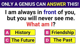Only a Genius Can Solve These 25 Tricky Riddles | IQ Test & Riddles Quiz