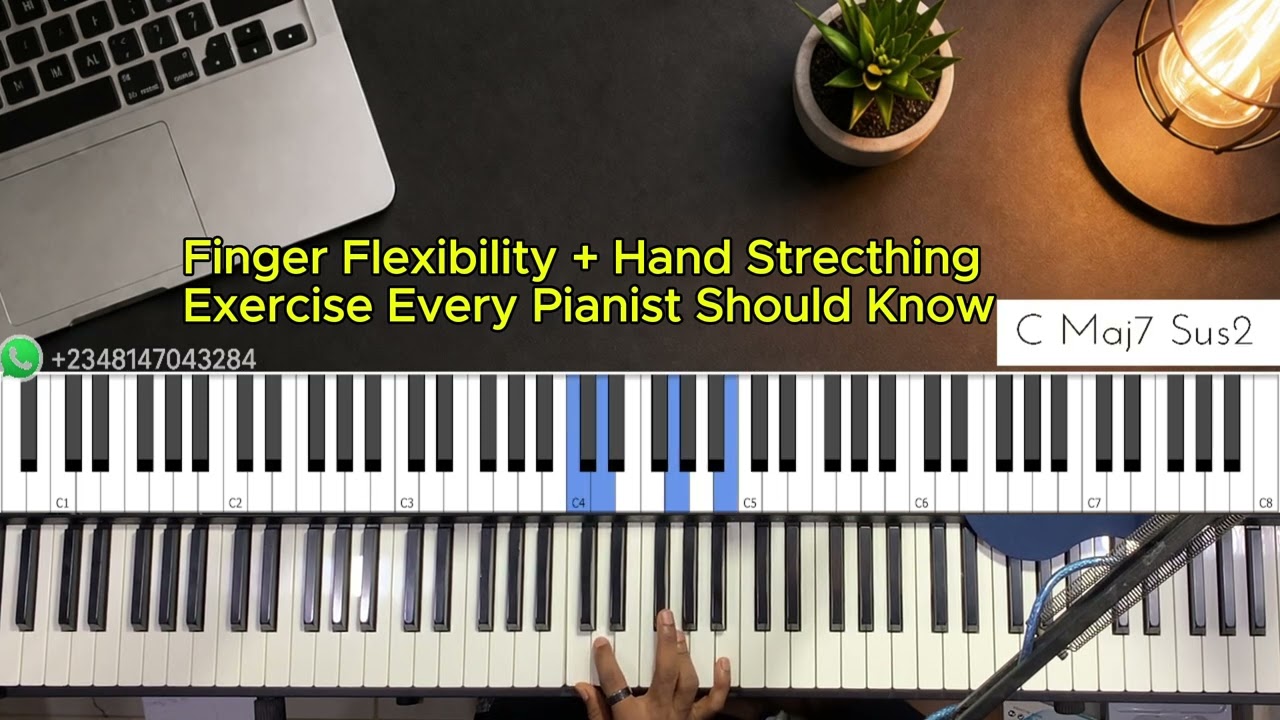 More Finger Exercises Beginner to Intermediate Level |Gospel Piano Lessons