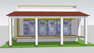 46M2 Strawhenge Tiny House With 18Roof, Sun Roof And Terrace