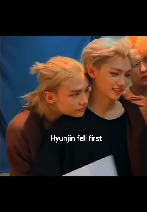 He fell harder💗🥺 #hyunjin #felix #hyunlix #straykids #viral