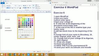 EXERCISE 6 CIT Preparation Windows