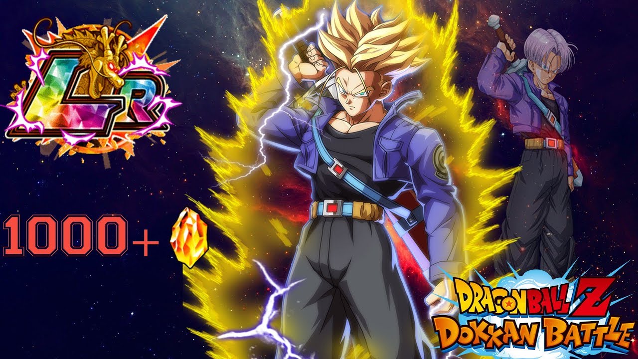 1000 + DRAGON STONES SUMMONS! IT'S TIME! LR TRUNKS JP MULTI SUMMONS! Dragon Ball Z Dokkan Battle