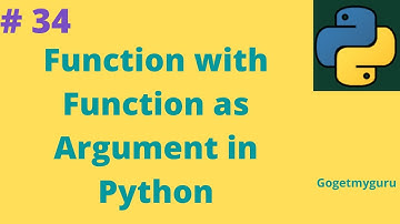 Function with function as Argument Python | Gogetmyguru