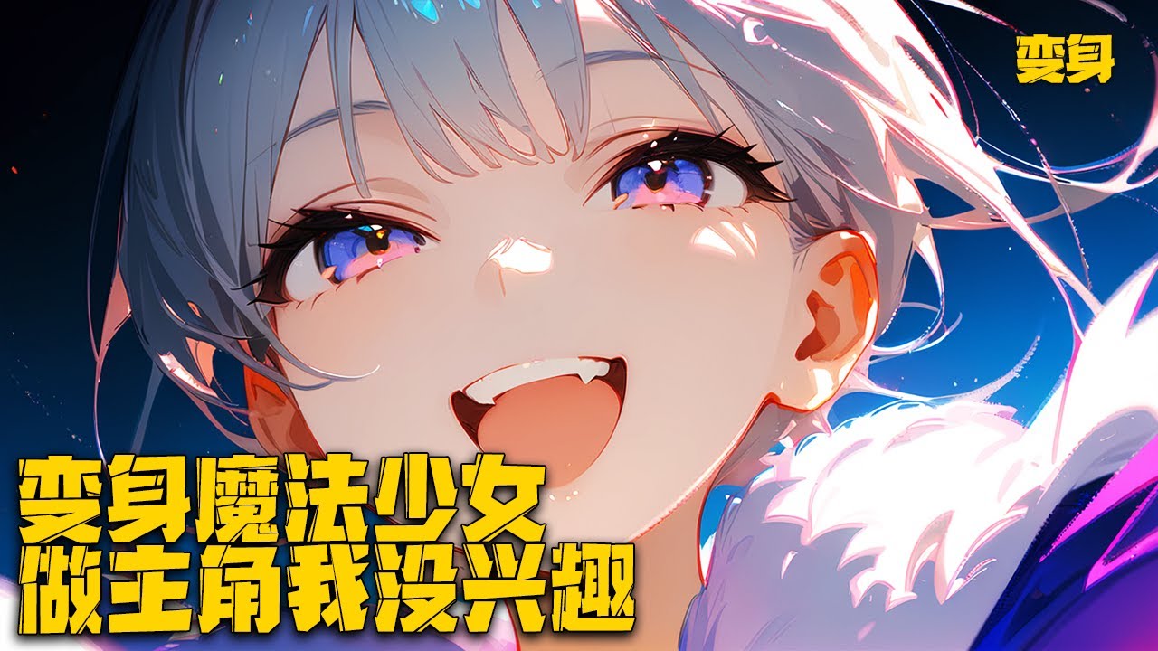 《变身魔法少女，做主角我没兴趣》只是因为反派文的吐槽，他变穿越到文中变成同名女主角，就在对未来感到迷惑之时，竟然发现被签约成魔法少女#变身 #魔法少女