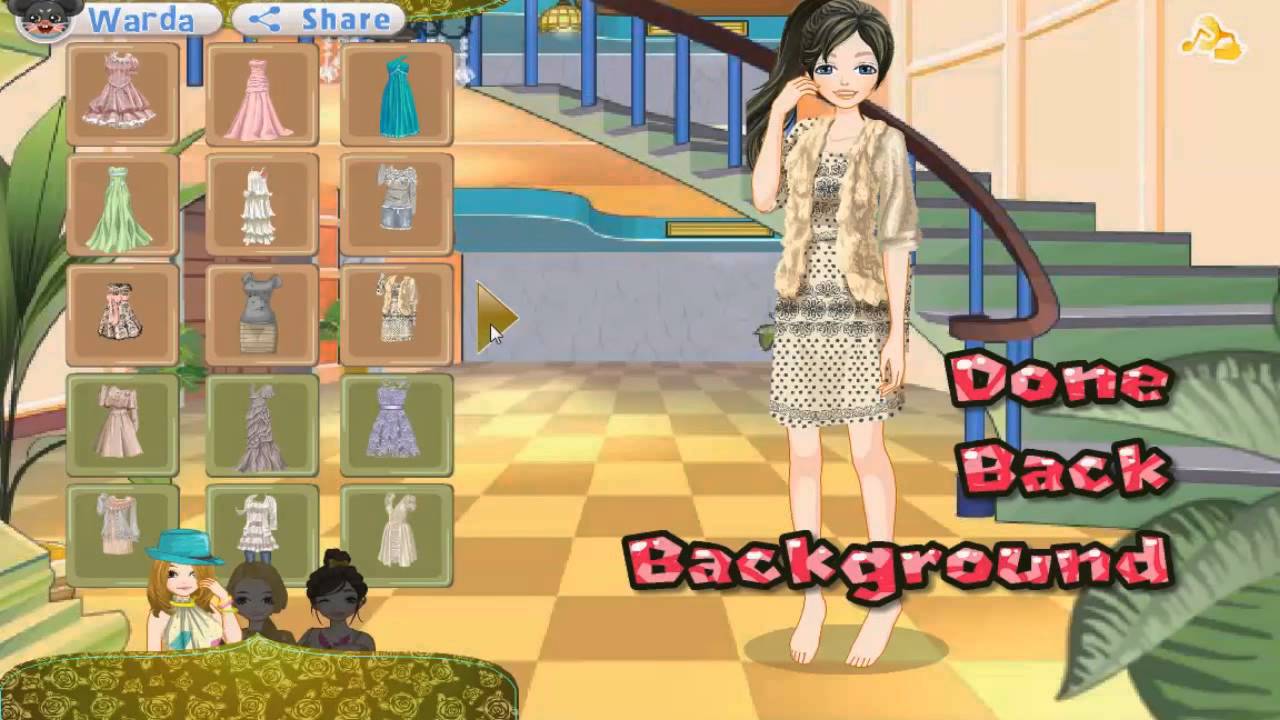 Luxury Girls Free mobile Dress up Game Tutorial for funny little