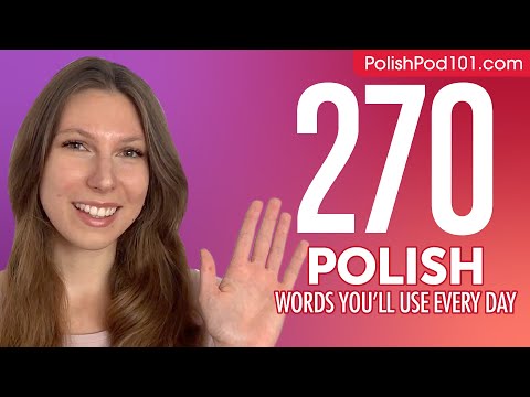 270 Polish Words You'll Use Every Day - Basic Vocabulary #67