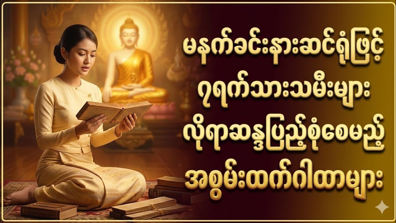 ကံပွင့်စီးပွါးတက်စေသည့် ပဌာန်း မဟာသမယသုတ် မေတ္တာသုတ် 
