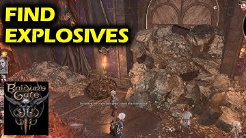 Find Explosives: Deep Gnome