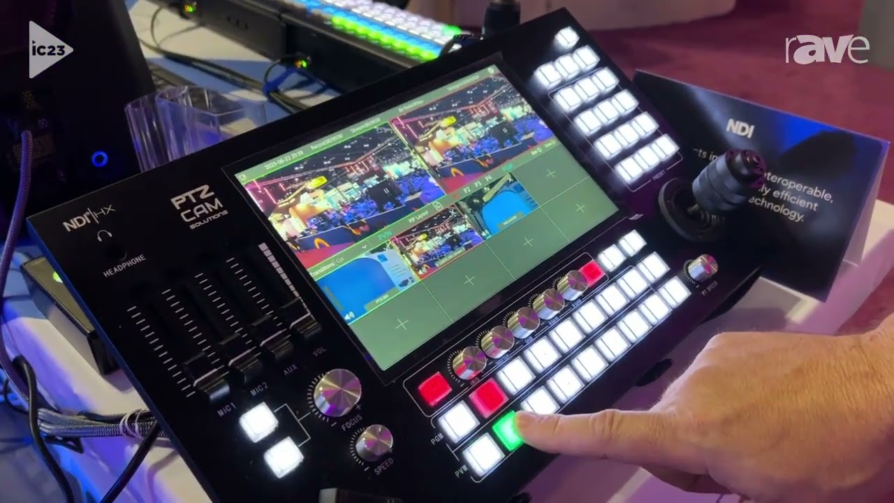 InfoComm 2023: US Broadcast Distribution Shows PTZCam Switch N8