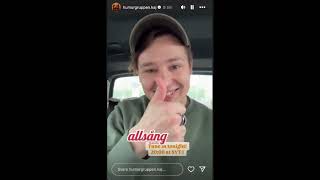 KAJ - Performing at Allsång på Skansen Instagram Compilation - Eng Sub - SVT June 24