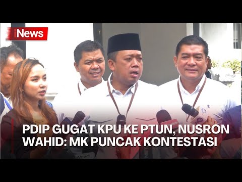 Nusron Wahid Respons Gugatan PDIP ke PTUN, Sebut MK Puncak Konstestasi Pemilu