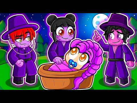 BABY RUMI ADOPTED by DEMONS in ROBLOX! (Kpop Demon Hunters)