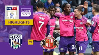 West Bromwich Albion v Sunderland | EFL Championship 23\/24 Match Highlights