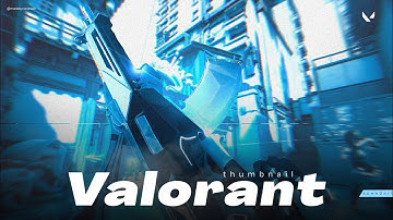 Create a valorant montage thumbnail like @zishustreams  using ibis paint x (android) Speedart