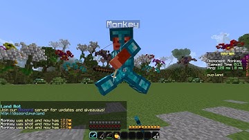 Fighting a Bot in Minecraft PVP Land (2025 Update)