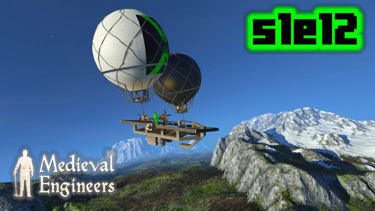 The Airship - Medieval Engineers S1E12 family friendly resorts