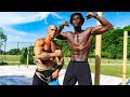 Calisthenics Training with BROOKLYN TANK | His workout HUMBLED me