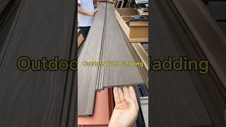 Waterproof Moisture-Proof WPC Outdoor Wall Panels Wood Texture Exterior Wall Cladding #wpccladding
