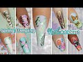 💅🏻 NAIL STAMPING COMPILATION FOR SPRING! 🌺