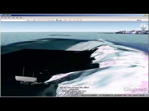 Preparing for the voyage: in this video the opening paragraphs of Chapter IX of Sir Ernest Shackleton's book 'South' are animated in Google Earth.