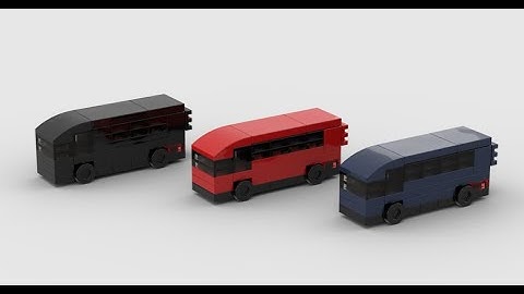 How to Build Lego Mini Bus - Instructions