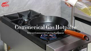 2 Burner Gas Cooking Stove Range Hotplate for Commercial Use  ▏Rebenet GHP-2 #gasstoves #gasstove