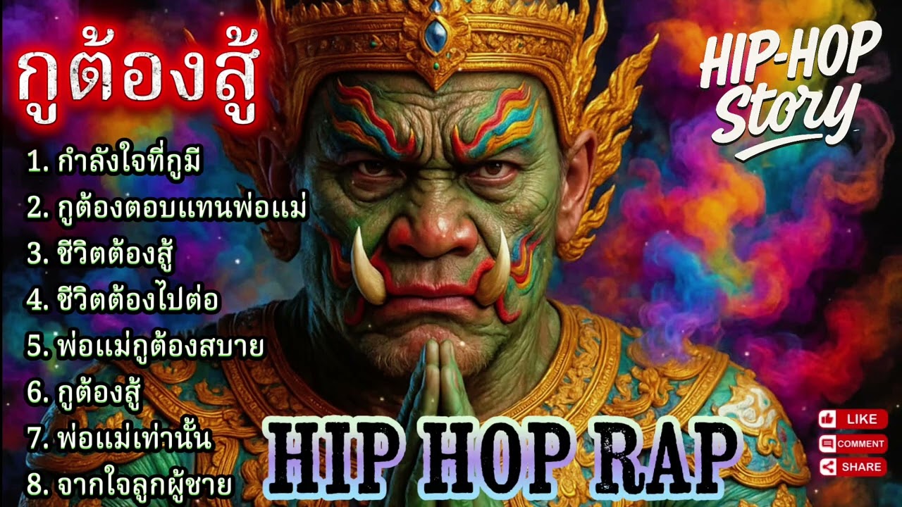 🔥รวมเพลงแร็พฮิปฮอป🔥กูต้องสู้พ่อแม่คือคนที่อยู่เบื้องหลัง ✌️ #SadRap #HipHopอกหัก #Rapซึ้งกินใจ