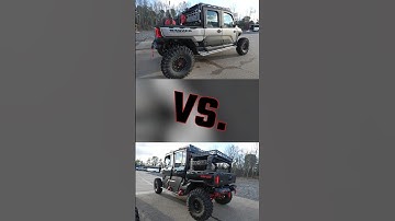 Full video launches today! Ranger 1500 vs Can-Am Defender Limited. #polarisranger #canamdefender