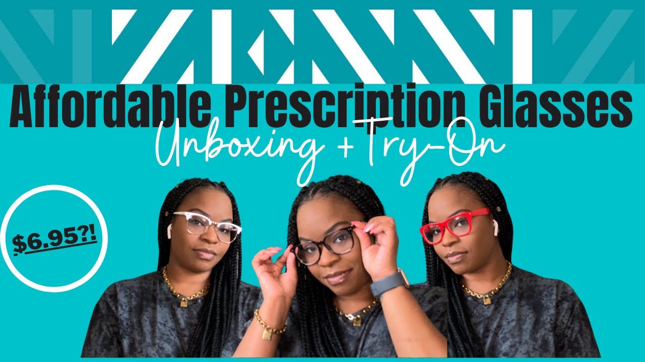Zenni Optical Unboxing and Try On Haul 2021 Zenni Optical Review 