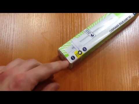 OSRAM DULUX D 26W/830 G24d-3, обзор энергосберегающей лампы OSRAM DULUX D 26W/830 G24d-3, обзор энергосберегающей лампы