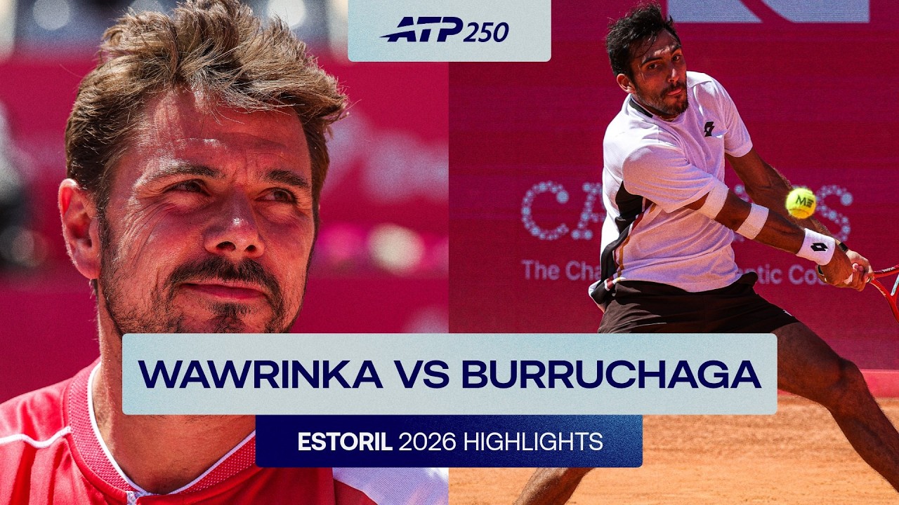 Stan Wawrinka vs Roman Andres Burruchaga Highlights | Estoril 2026 Round 1