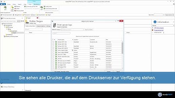 steadyPRINT - Druckserver importieren und Ordnerstruktur erstellen