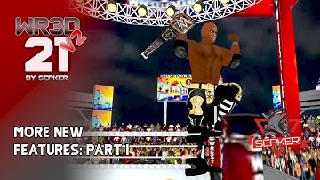 WR3D 21 V2 - MORE NEW FEATURES (DESK IN CORRECT POSITION, NEW INTERFACE, NEW ROSTERS & MORE)