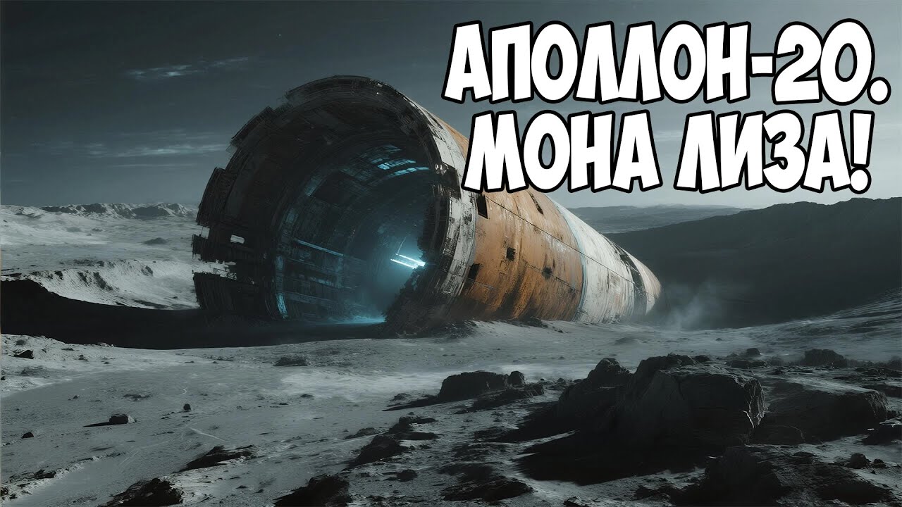 Секреты Луны: Астронавты нашли Мона Лизу! (Аполлон-20)...