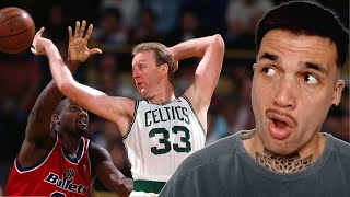 CLUELESS GUY REACTS TO LARRY BIRD