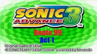 Sonic Advance 3: Route 99 Act 1 screenshot 3