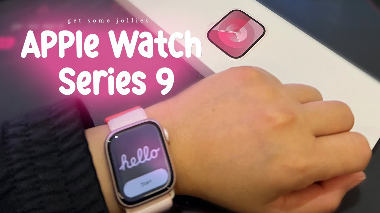 Apple Watch Series 9 (Pink) Unboxing | get some jollies - YouTube