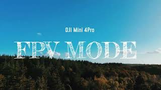 DJI mini 4 Pro FPV mode