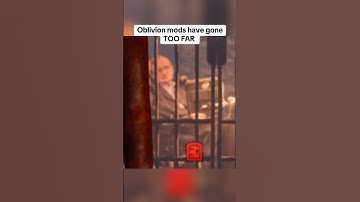 Oblivion Remastered mods have gone TOO FAR #gaming #skyrim #oblivion